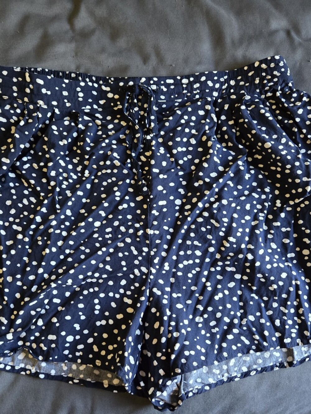 J.Crew Navy Polka Dot Women's Shorts Medium